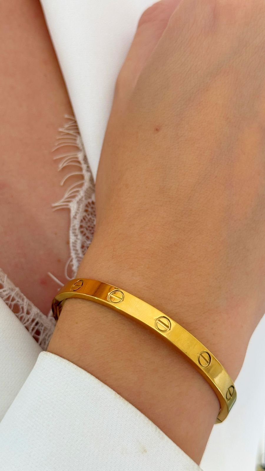 Bracelete Insp Cart em AÇO INOX