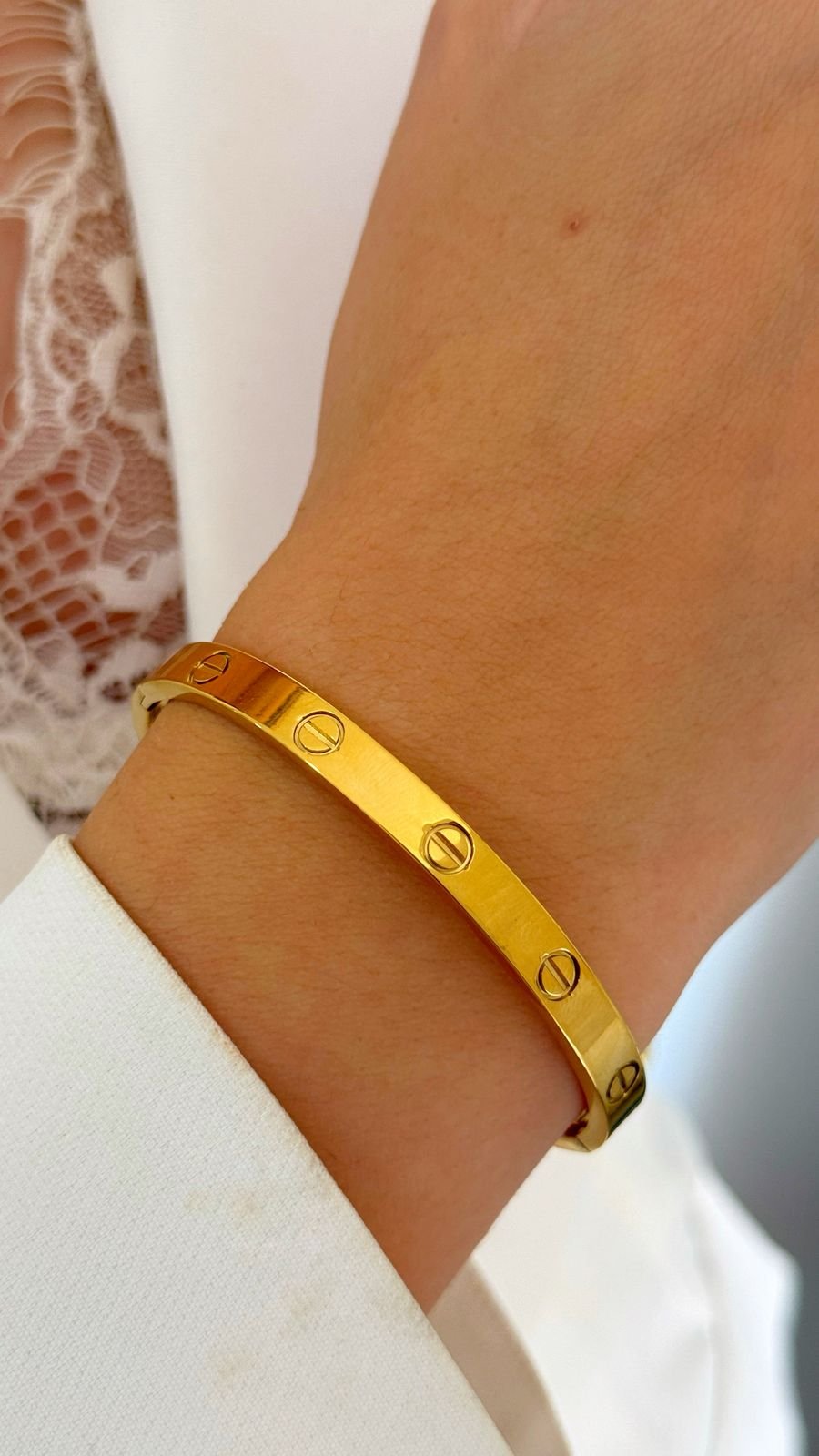 Bracelete Insp Cart em AÇO INOX