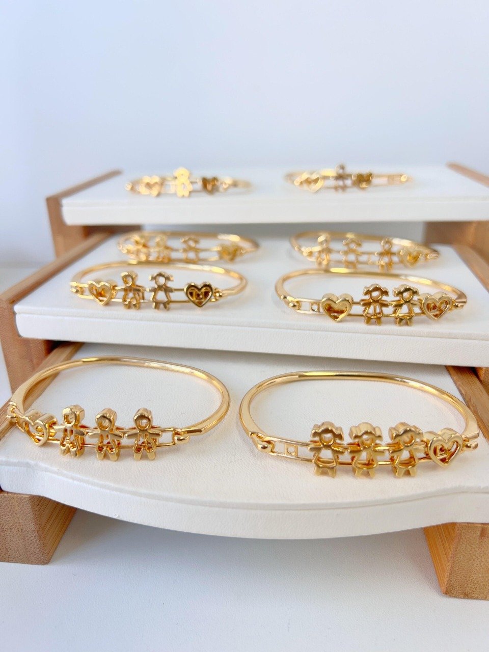 Bracelete Filhos Dourado