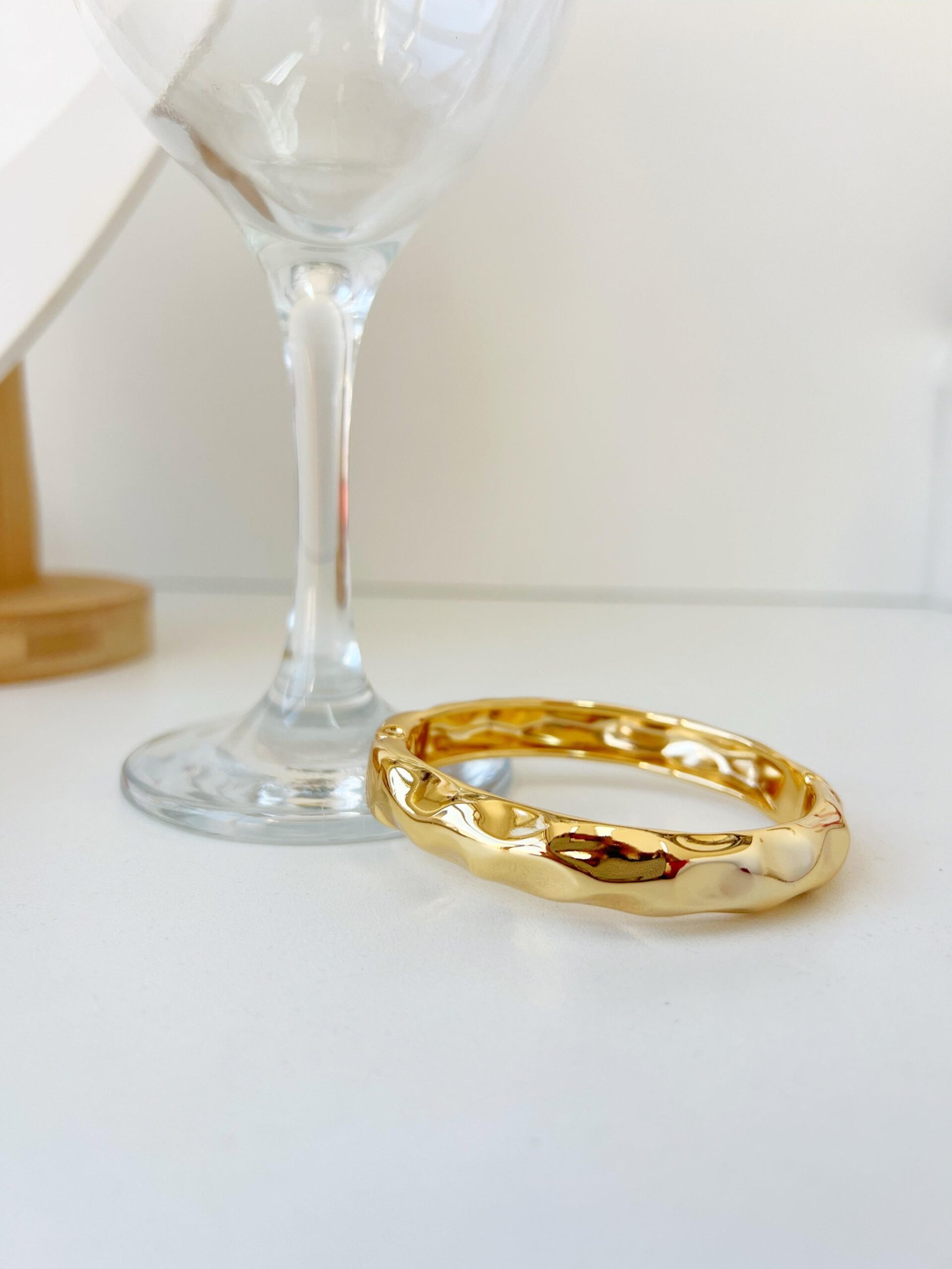 Bracelete Martelado Semi Jóia