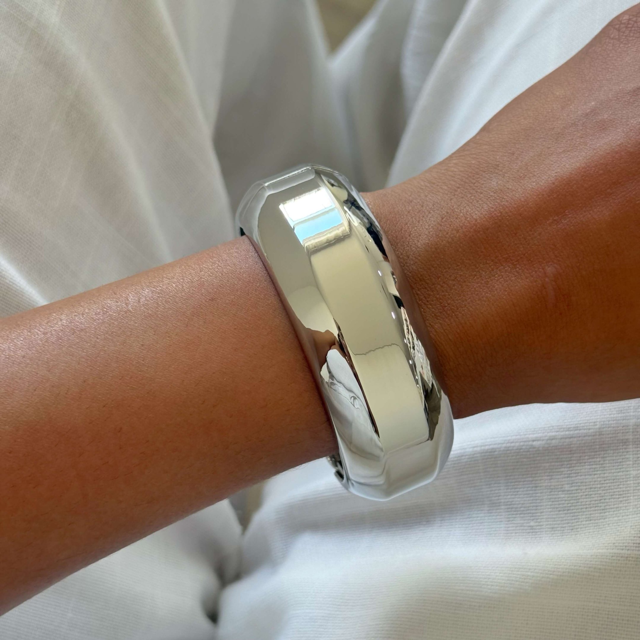 Bracelete Redondo Casual Folheado