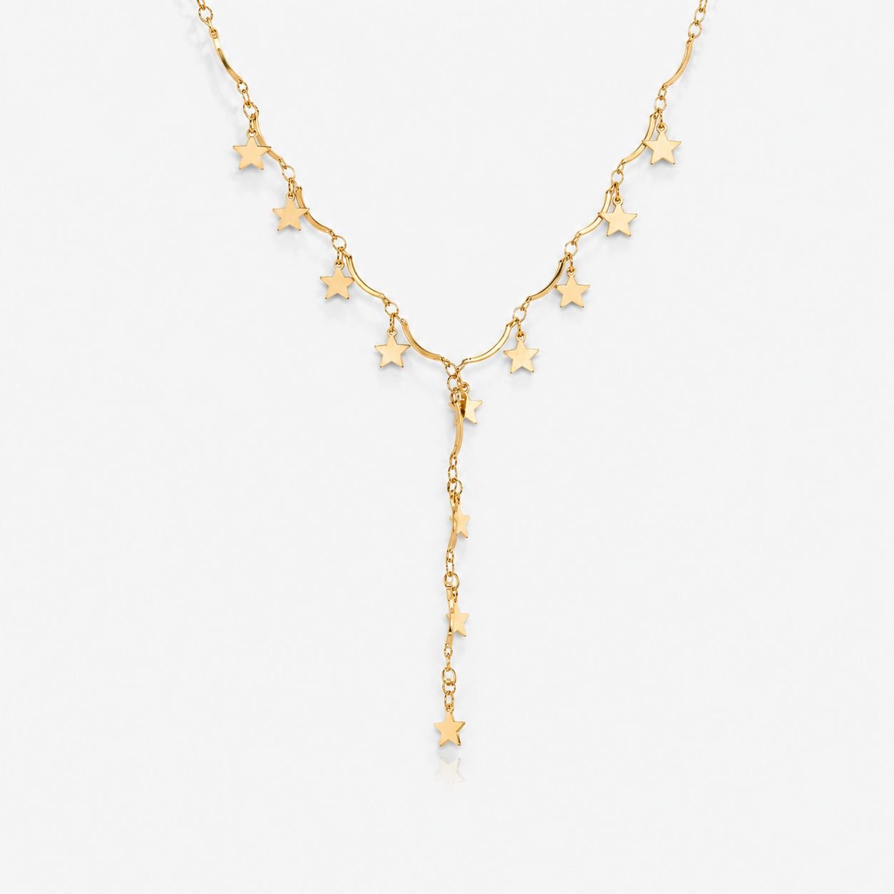 Colar Gravatinha Estrela Semi Joia