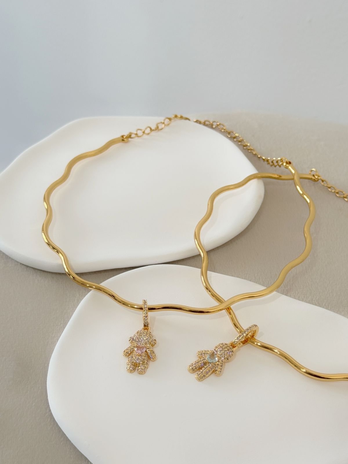 COLR98 Aro com pingente FILHO LOVE zircônia cravejado Semi jóia